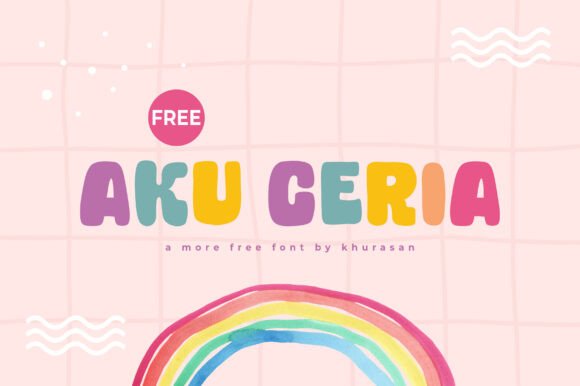 Aku Ceria: A Versatile Font That Adds Charm to Your Designs