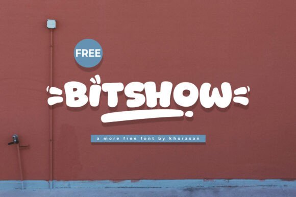 Bitshow: A Fresh Font for Creative Designs