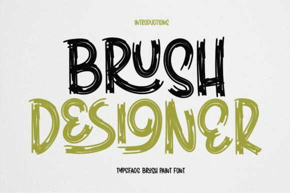 Brush Designer: A Casual Handwritten Font for Warm and Personal Designs