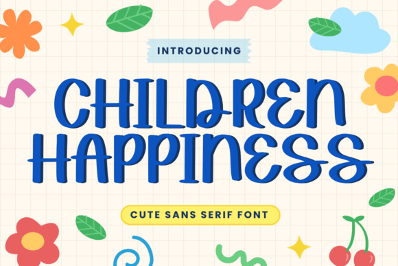 Children Happiness: A Versatile Font for Creative and Commercial Projects
