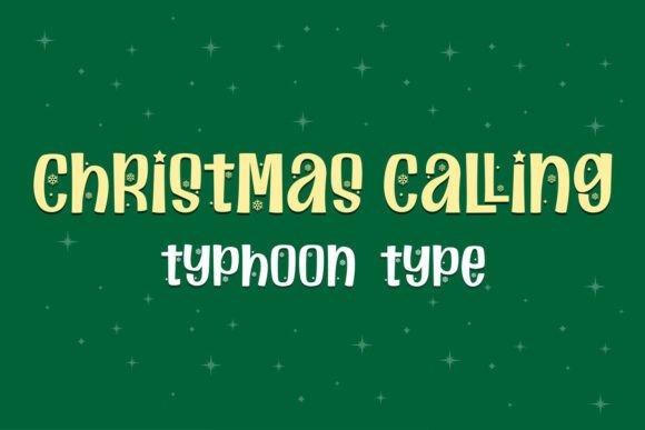 Christmas Calling: A Festive Font That Sparkles — and How to Use It Right