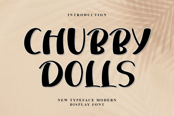 Chubbydolls: A Festive Typeface That Brings Holiday Cheer to Your Designs