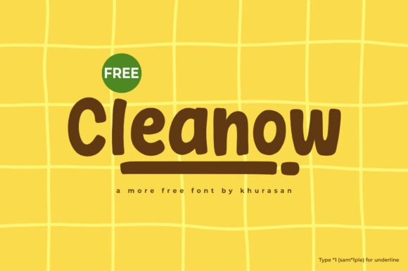 Cleanow: A Versatile Display Font for Modern Design Projects
