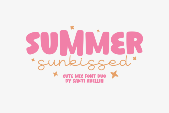 Discover the Enchanting Appeal of Summer Sunkissed: A Handmade Font for Every Creative Project