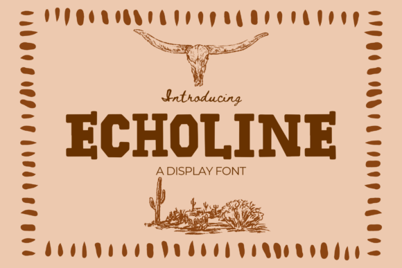 Echoline: Where Elegance Meets Personality in Modern Typography