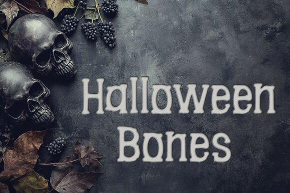 Halloween Bones: A Spooky Typeface Done Right