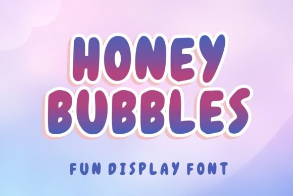 Honey Bubbles: A Playful Font for Creative Projects