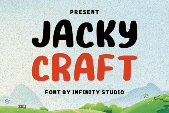 Jacky Craft: A Versatile Handwritten Font for Creative Projects