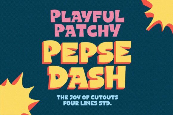Pepse Dash: A Playful Typography Boost for Creative Projects