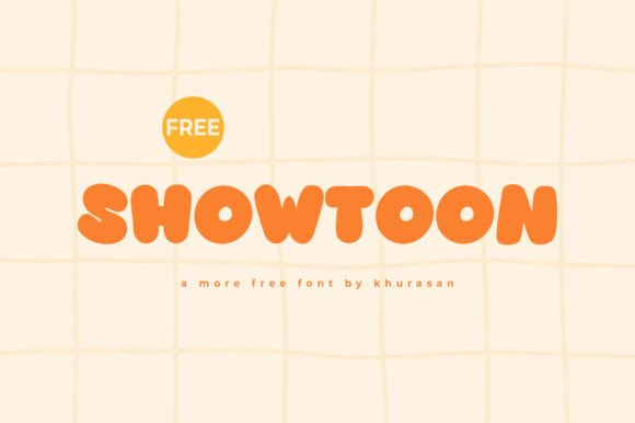Showtoon: A Modern, Cute Font for Creative Design Projects