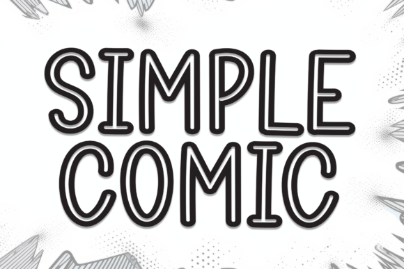 Simple Comic: A Playful Font for Creative Designs