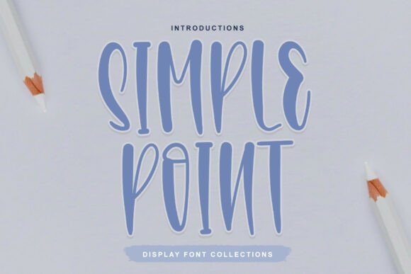 Simple Point: A Cheerful Font for Creative and Child-Friendly Designs