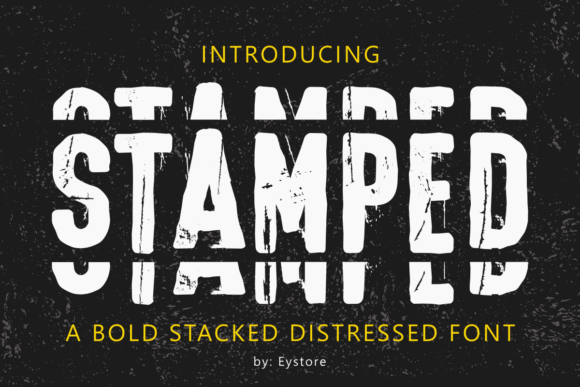 Stamped: The Bold Font for Impactful Design