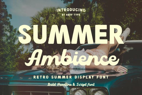 Summer Ambience: Strategic Typography for Creative Impact